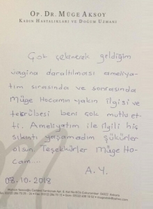 Çok çekinerek geldim, ama!