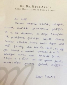 İlk ve Tek Doktorum